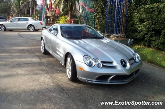 Mercedes SLR spotted in New Orleans, Louisiana