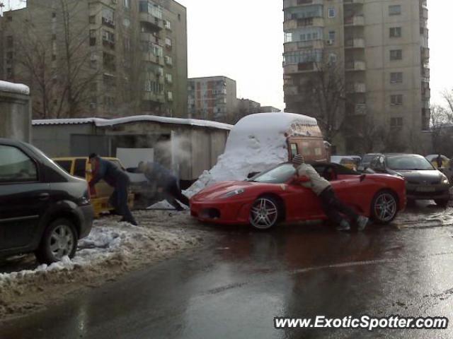 Ferrari F430 spotted in Bucharest, Romania