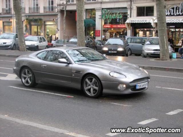 Aston Martin DB7 spotted in Lyon, France