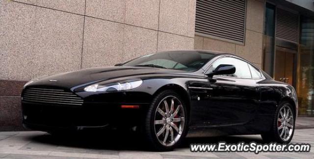 Aston Martin DB9 spotted in Beijing, China