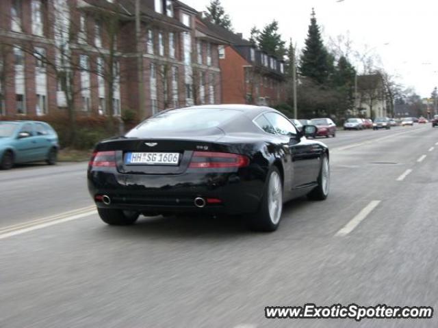 Aston Martin DB9 spotted in Hamburg, Germany