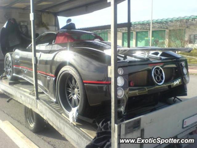 Pagani Zonda spotted in Centre Douanier, Luxembourg