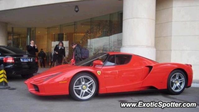 Ferrari Enzo spotted in Beijing, China