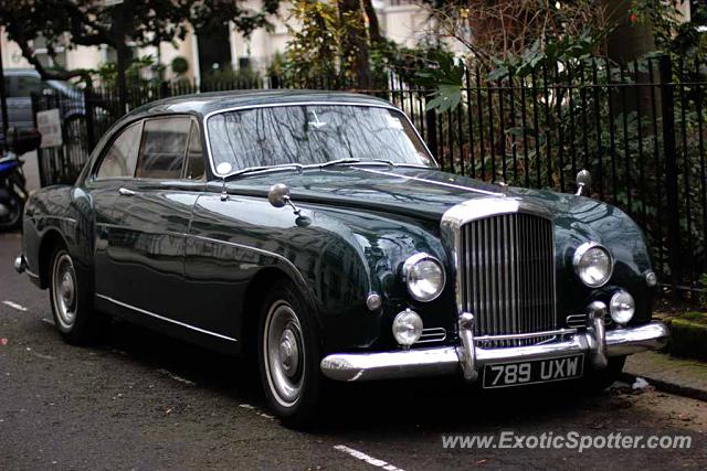 Bentley Continental spotted in London, United Kingdom