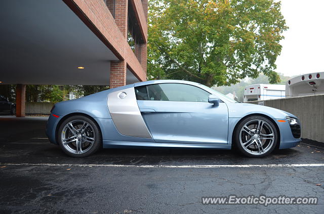 Audi R8 spotted in New Canaan, Connecticut