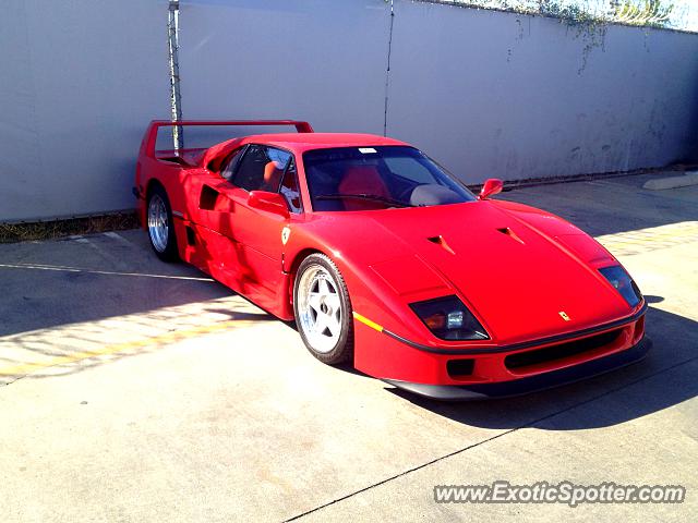 Ferrari F40 spotted in Northridge, California