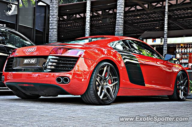 Audi R8 spotted in The Westin Hotel, Malaysia