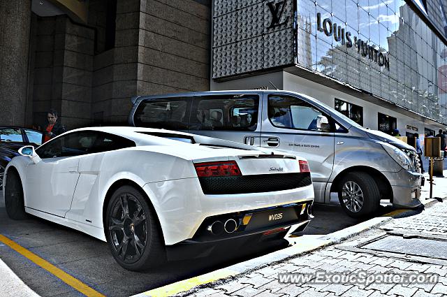 Lamborghini Gallardo spotted in Bukit Bintang KL, Malaysia