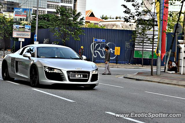 Audi R8 spotted in Jalan Imbi KL, Malaysia