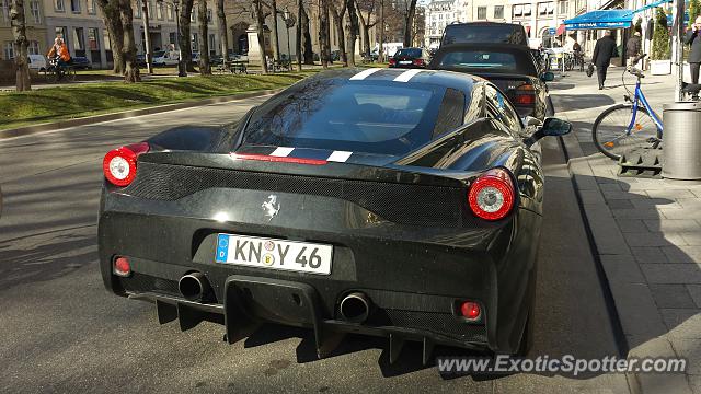 Ferrari 458 Italia spotted in Munich, Germany