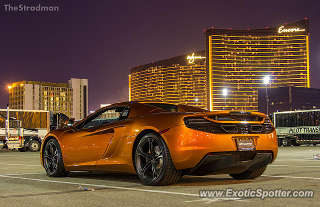 Mclaren MP4-12C spotted in Las Vegas, Nevada