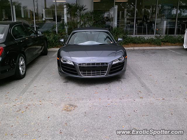 Audi R8 spotted in Tampa, Florida