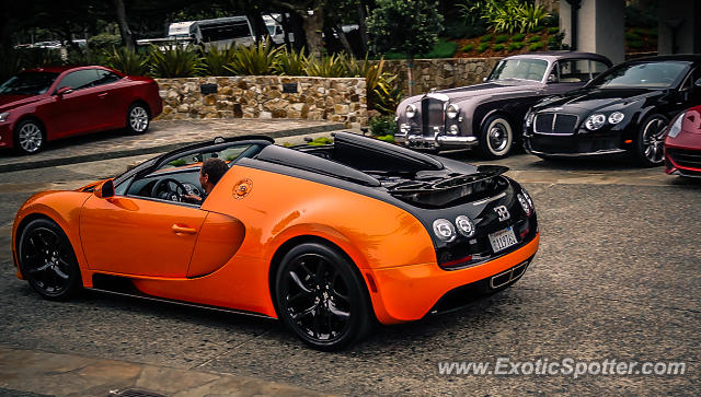 Bugatti Veyron spotted in Carmel, California