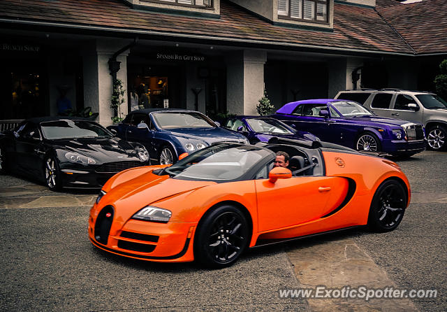 Bugatti Veyron spotted in Carmel, California