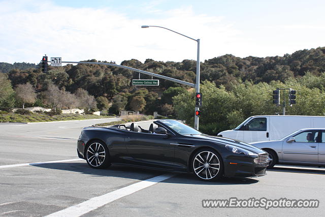 Aston Martin DBS spotted in Monterey, California