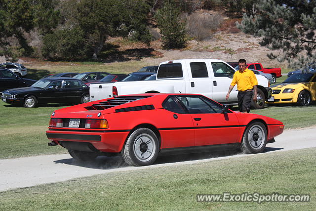 BMW M1 spotted in Monterey, California
