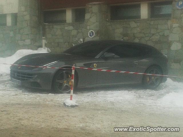 Ferrari FF spotted in Lugano, Switzerland