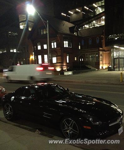 Mercedes SLS AMG spotted in Toronto, Canada