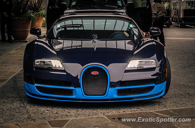 Bugatti Veyron spotted in Carmel, California