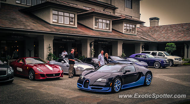 Bugatti Veyron spotted in Carmel, California