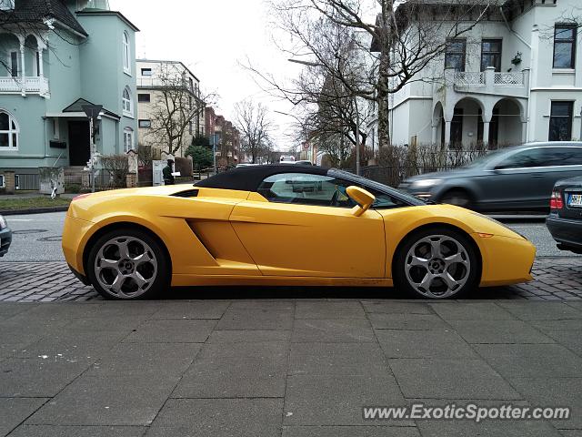 Lamborghini Gallardo spotted in Hamburg, Germany