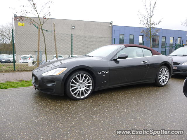 Maserati GranCabrio spotted in Zaventem, Belgium