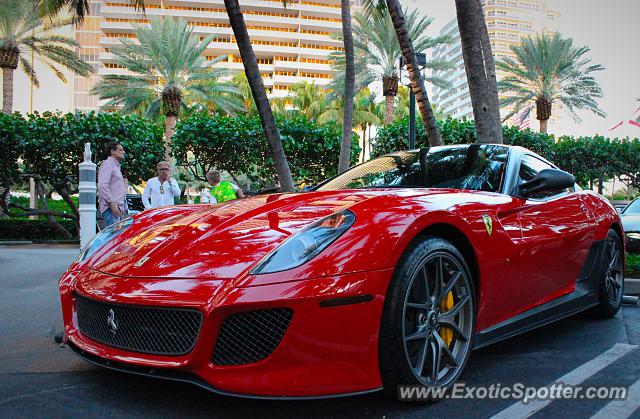 Ferrari 599GTO spotted in Miami, Florida