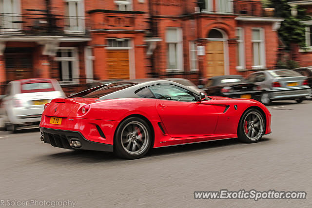 Ferrari 599GTO spotted in London, United Kingdom