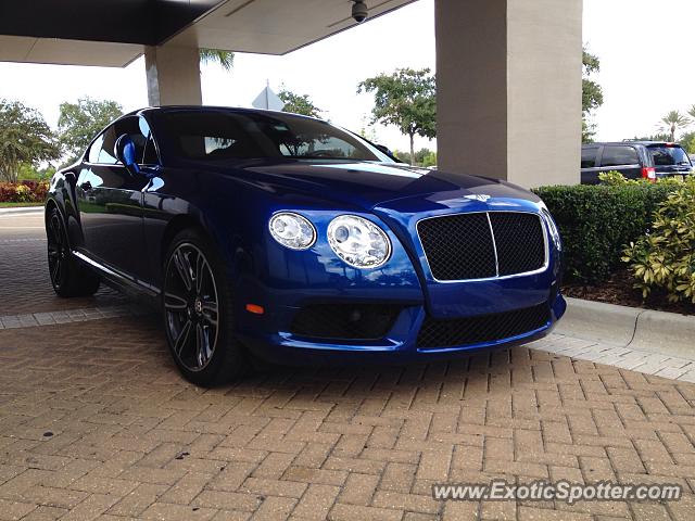 Bentley Continental spotted in Orlando, Florida