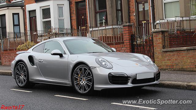 Porsche 911 Turbo spotted in Belfast, United Kingdom