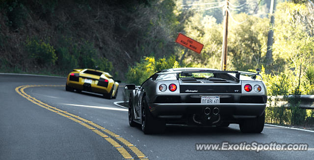 Lamborghini Diablo spotted in San Francisco, California