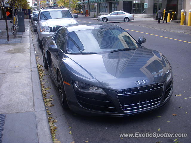 Audi R8 spotted in Calgary, Canada