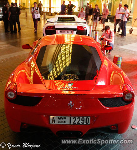 Lamborghini Murcielago spotted in Dubai, United Arab Emirates