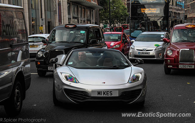 Mclaren MP4-12C spotted in London, United Kingdom