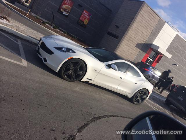 Fisker Karma spotted in Toronto, Canada