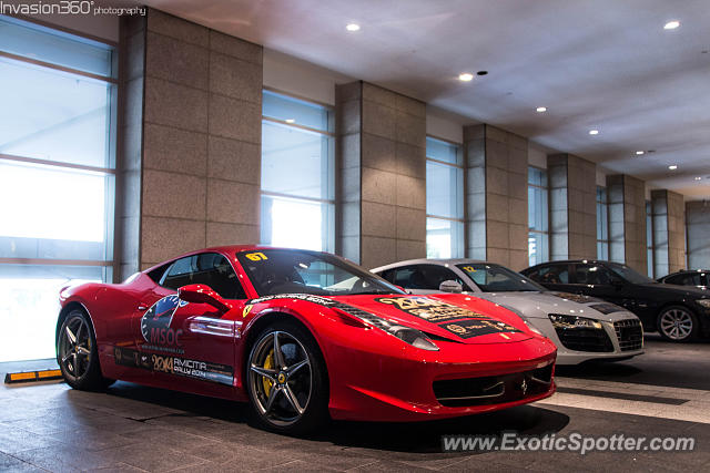 Ferrari 458 Italia spotted in Kuala Lumpur, Malaysia