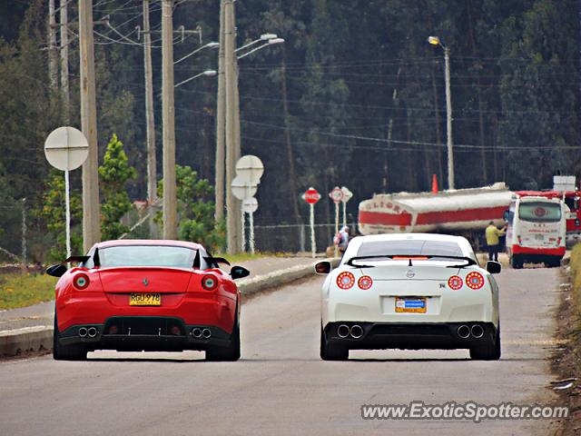 Ferrari 599GTB spotted in Bogota, Colombia