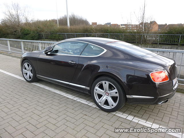 Bentley Continental spotted in Zaventem, Belgium