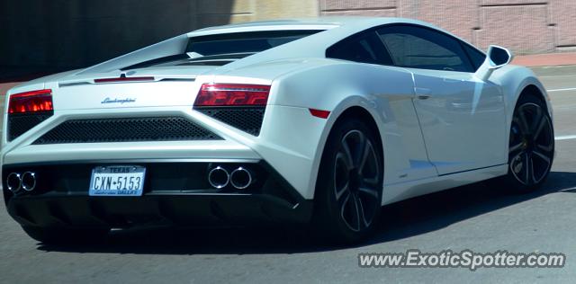 Lamborghini Gallardo spotted in Dallas, Texas