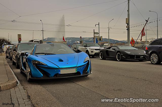 Mclaren P1 spotted in Geneva, Switzerland
