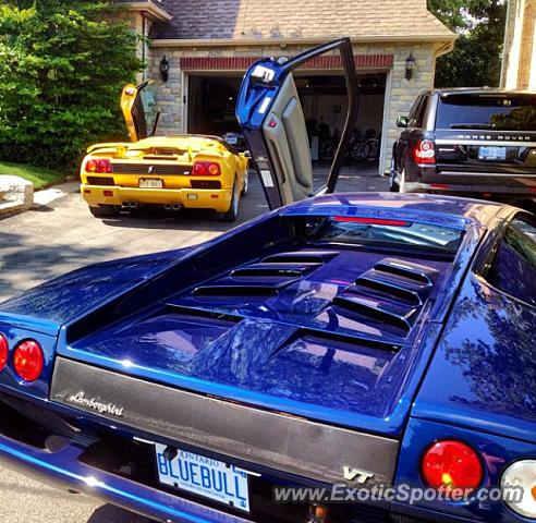 Lamborghini Diablo spotted in Woodbridge, Canada