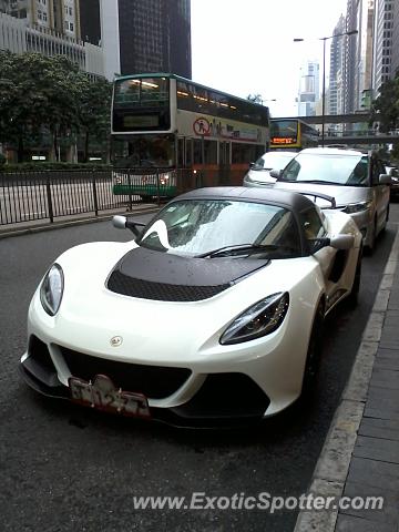 Lotus Exige spotted in Hong Kong, China