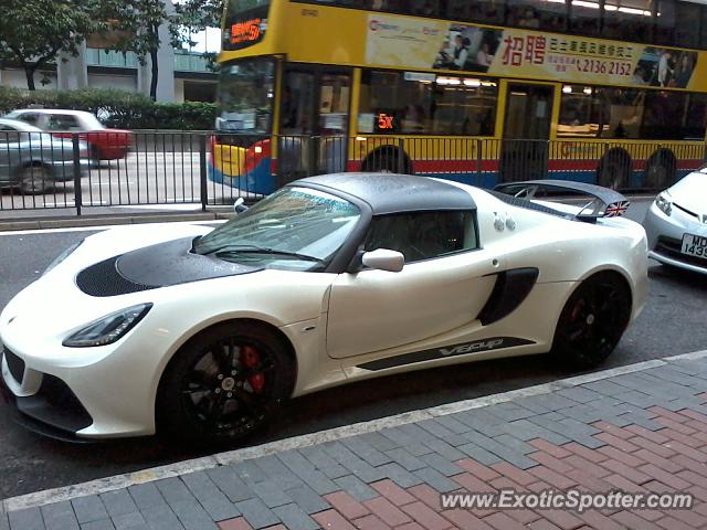 Lotus Exige spotted in Hong Kong, China