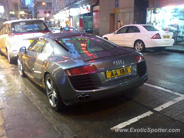 Audi R8 spotted in Hong Kong, China