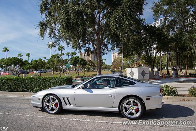 Ferrari 575M spotted in Sarasota, Florida