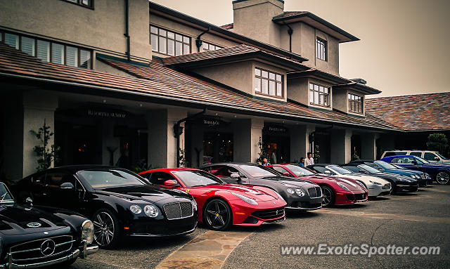 Ferrari F12 spotted in Carmel, California