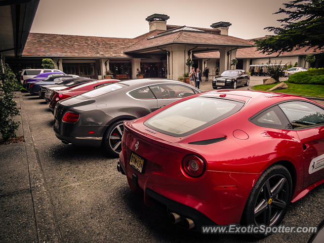 Ferrari F12 spotted in Carmel, California
