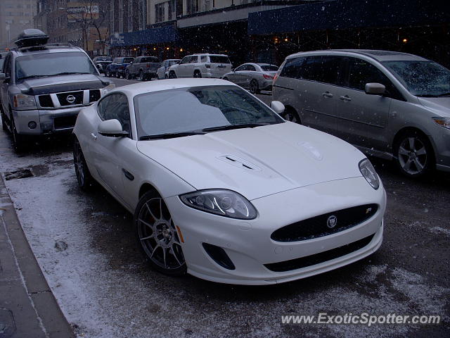 Jaguar XKR spotted in Calgary, Canada