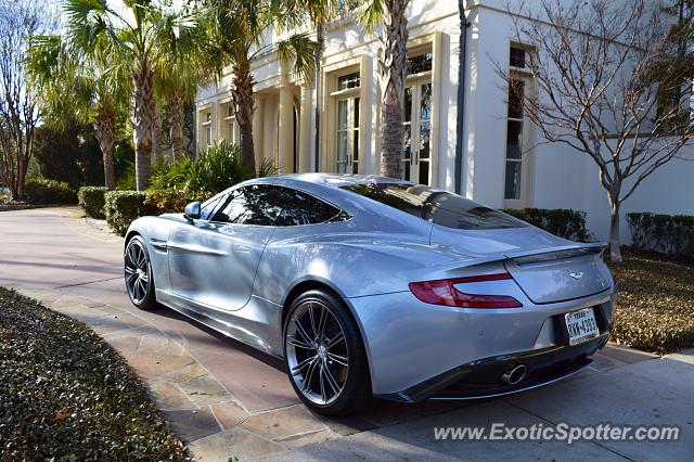 Aston Martin Vanquish spotted in Dallas, Texas