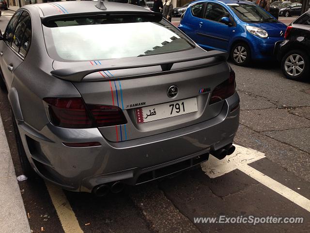 BMW M5 spotted in LONDON, United Kingdom